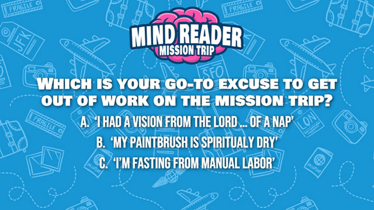 Mind Reader: Mission Trip image number null